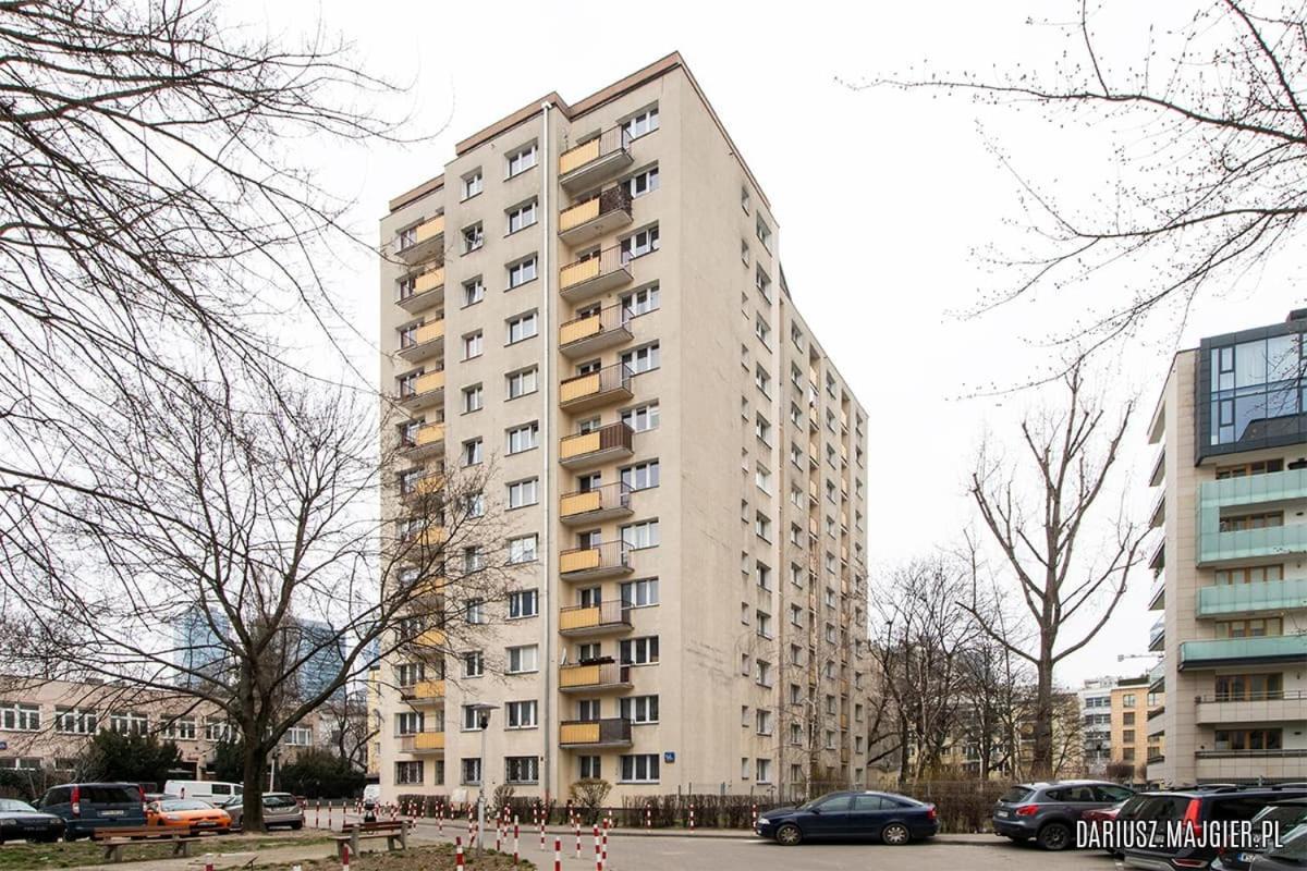 Center Apartment, Balcony Twarda Warszawa Exteriör bild